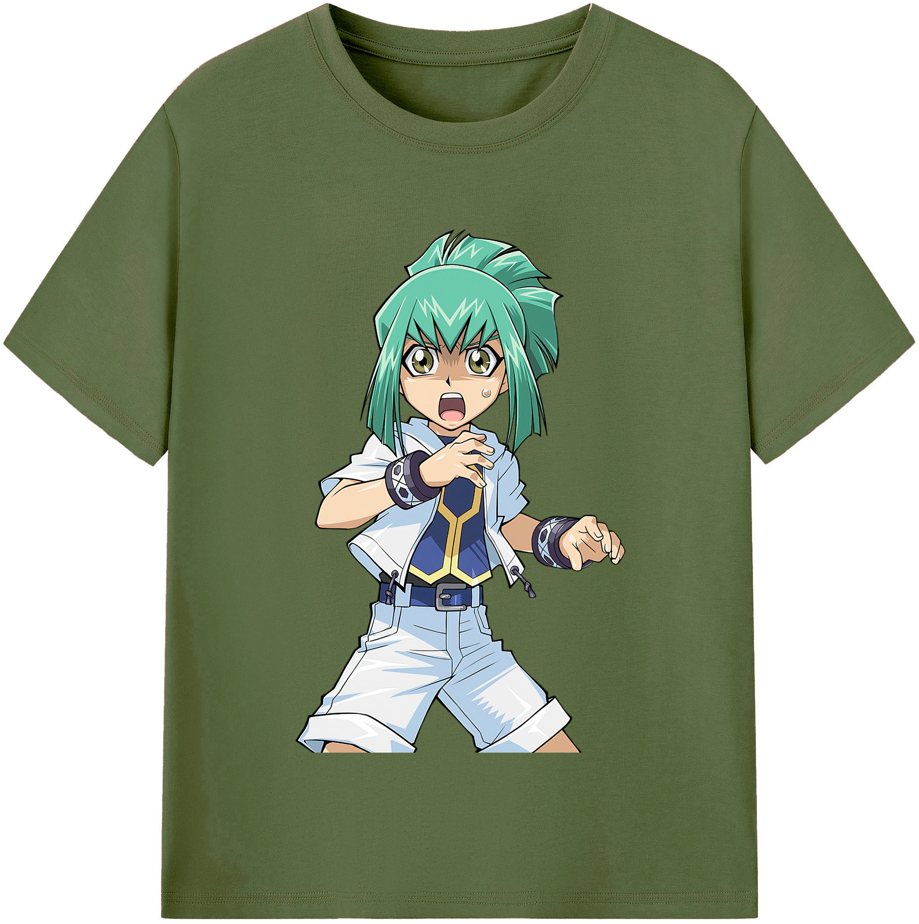 （画像用） 遊☆戯☆王 Yu-Gi-Oh! 綿100％半袖Tシャツ（フロントプリント）